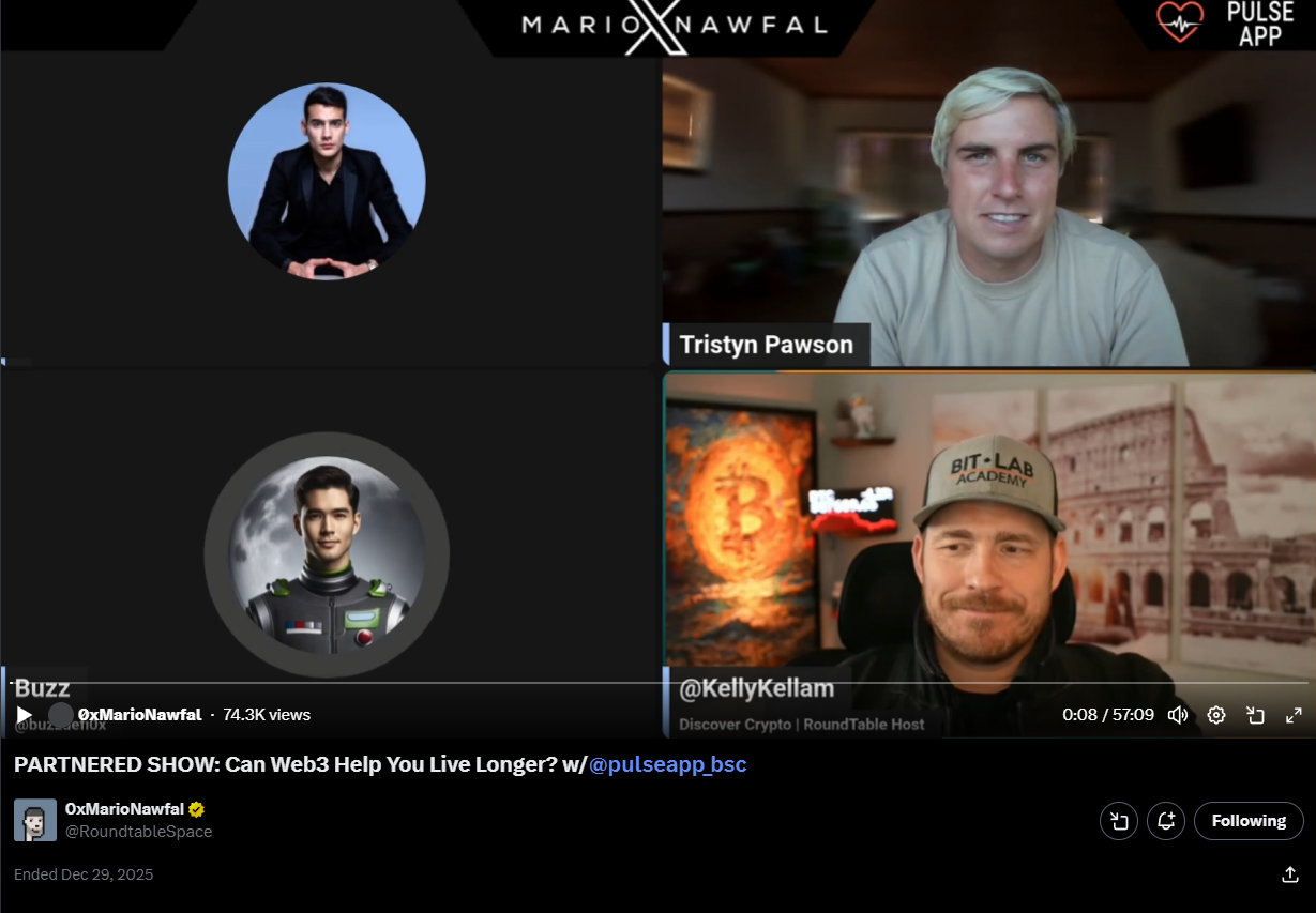 ConsistenC X Spaces with 74K+ views